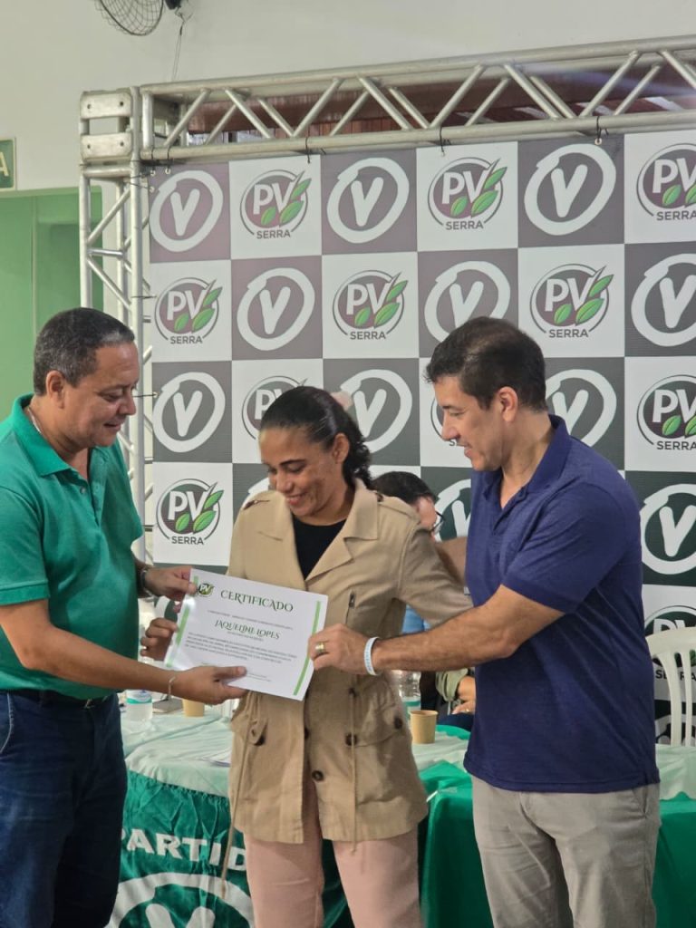 Jornalista Jaqueline Lopes Secretária das Mulheres PV SERRA- ES. (Nomeação dia 21/03/2026).